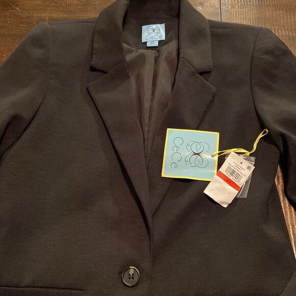 Ladies CeCe ruched sleeve professional Blazer XS NWT - Picture 6 of 7